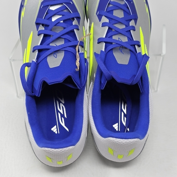 Adidas F50 League Messi Firm Ground Soccer Cleats Grey IG0918 Mens Size 11.5 New - Picture 10 of 13